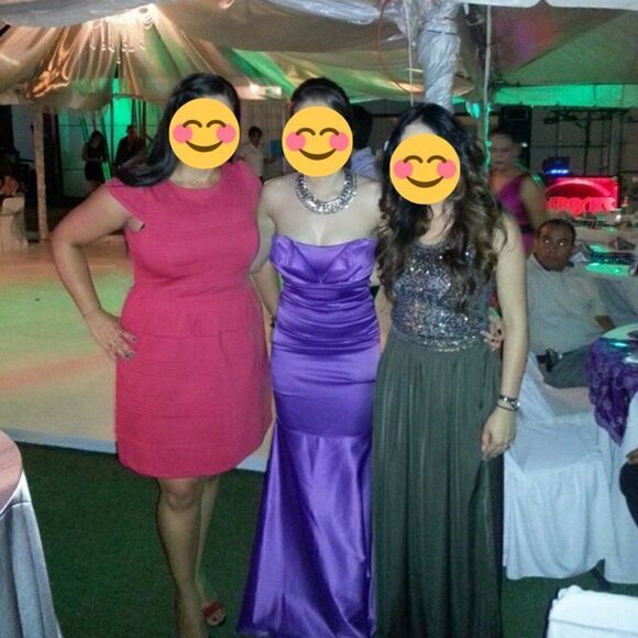 Elle Soft Red Dress  - Picture 1 of 1